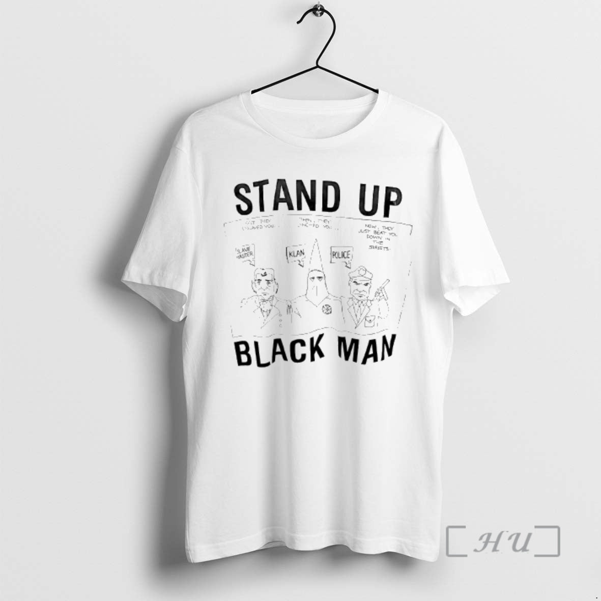 Trending Stand Up Black Man Slave Master Klan Police