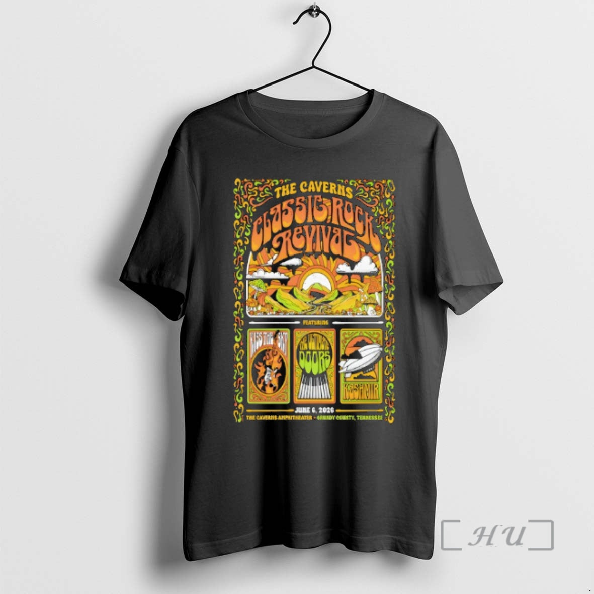 Trending The Caverns Classic Rock Revival 6 6 2026 Grundy County Tn Premium T Shirts