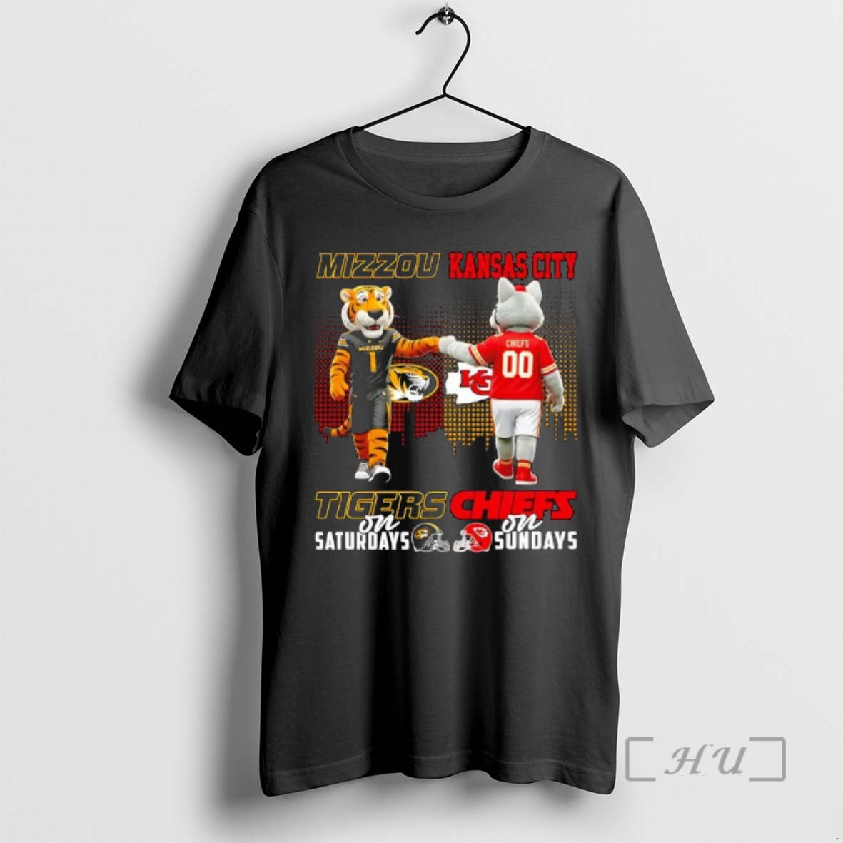 Trending The Mizzou Tiger On Saturdays And Kansas City Chiefs On Sundays Mascots College Premium
