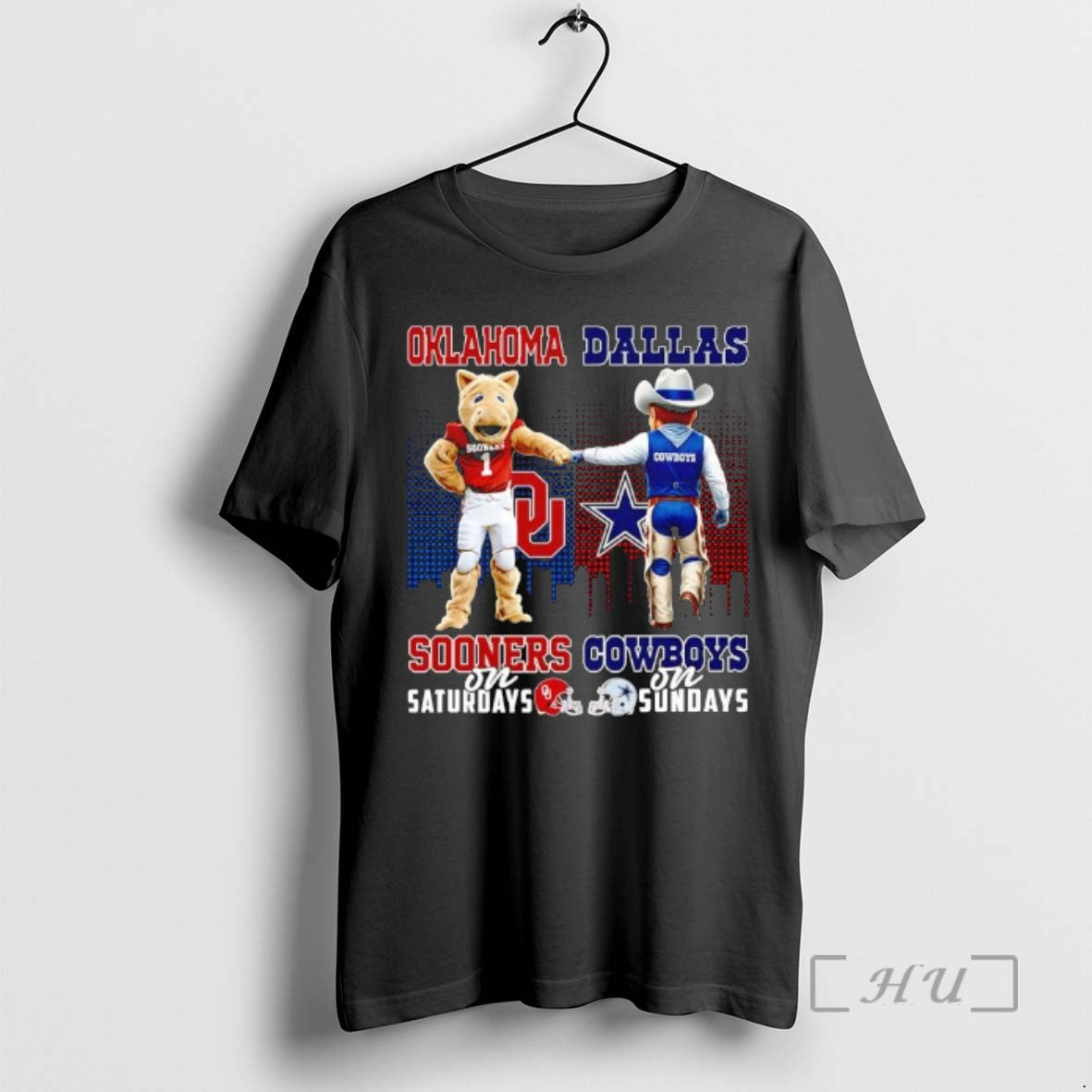 Trending The Oklahoma Sooners On Saturdays And Dallas Cowboys On Sundays Mascots College Premium