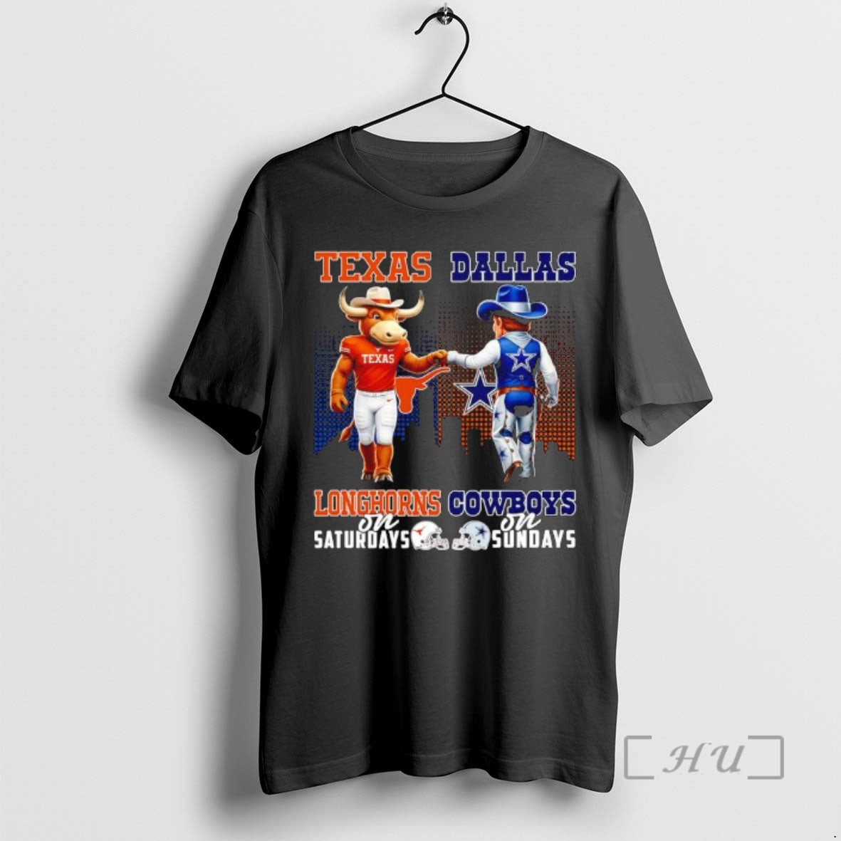 Trending The Texas Longhorns On Saturdays And Dallas Cowboys On Sundays Mascots College Premium
