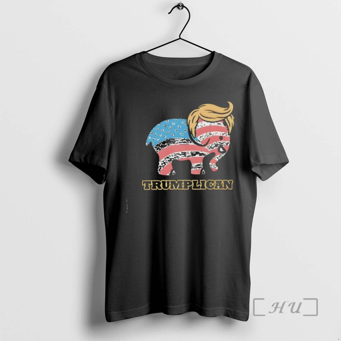 Trending Trumplican American Flag Elephant Logo