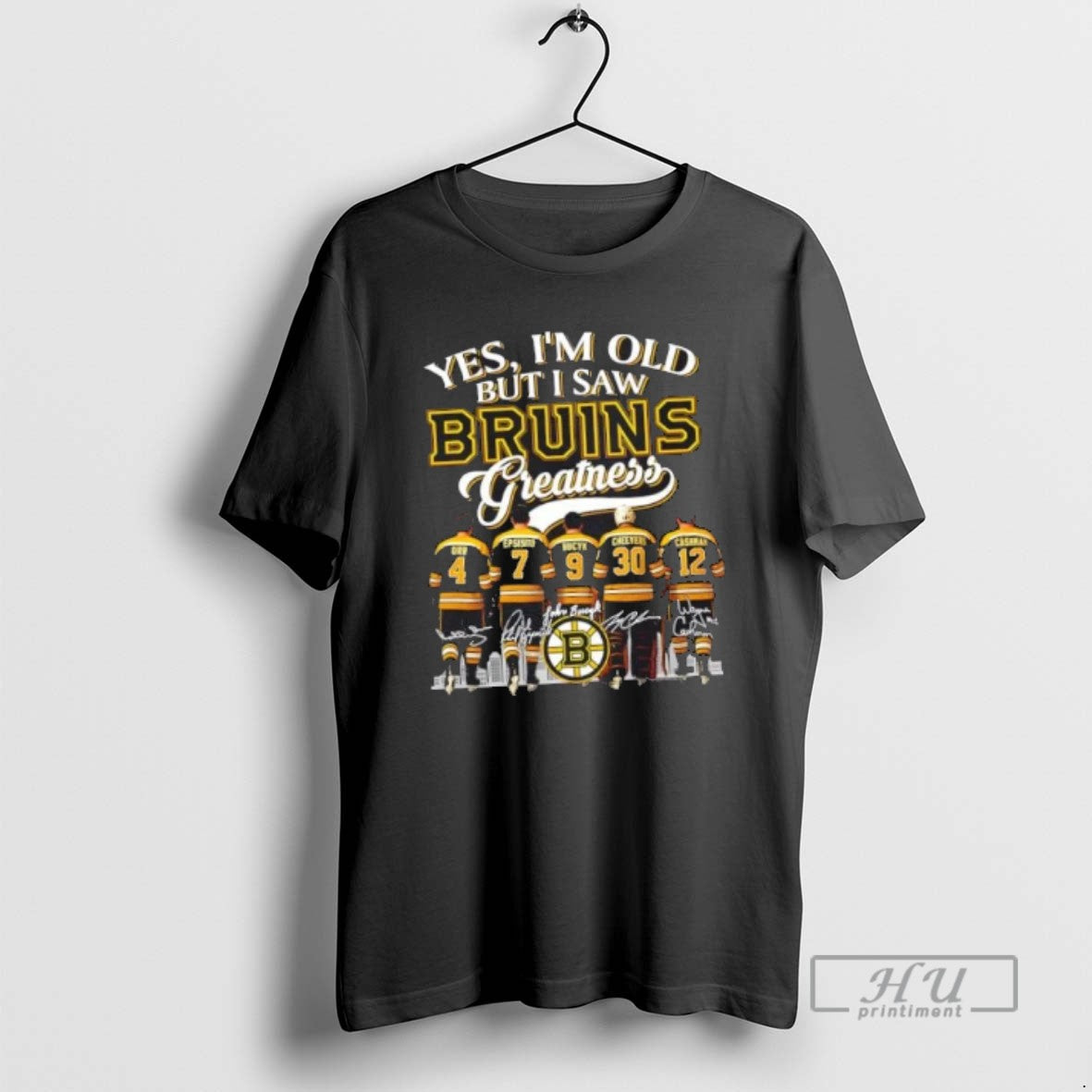 Trending Yes Im Old But I Saw Boston Bruins Greatness All Legends Skyline T Shirts