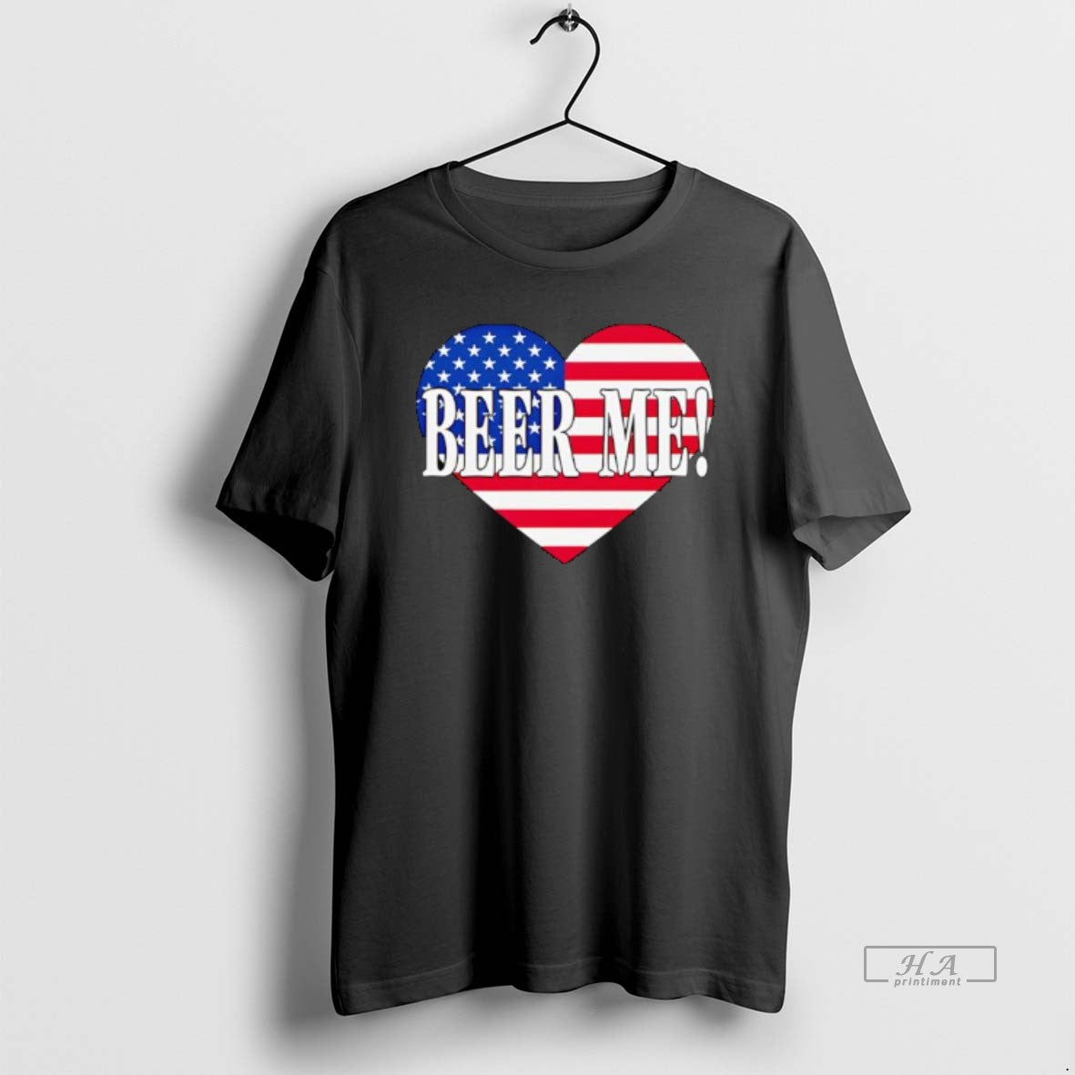 Trendy Beer Me Heart American Flag 2025