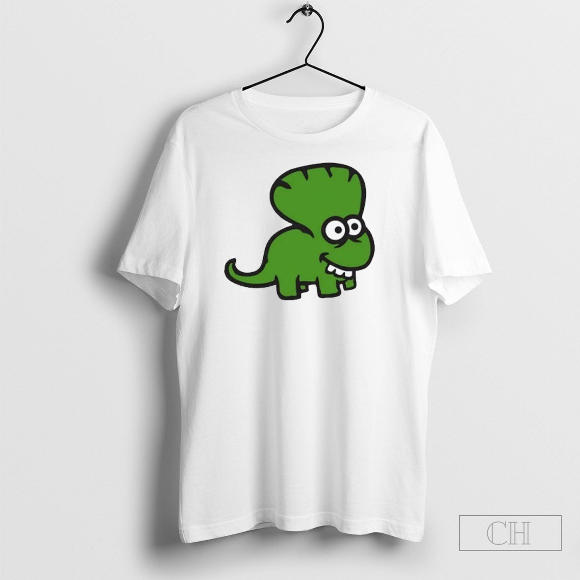 Triceratops Dinosaur 2 Horns Silly 2025 Shirt Tee