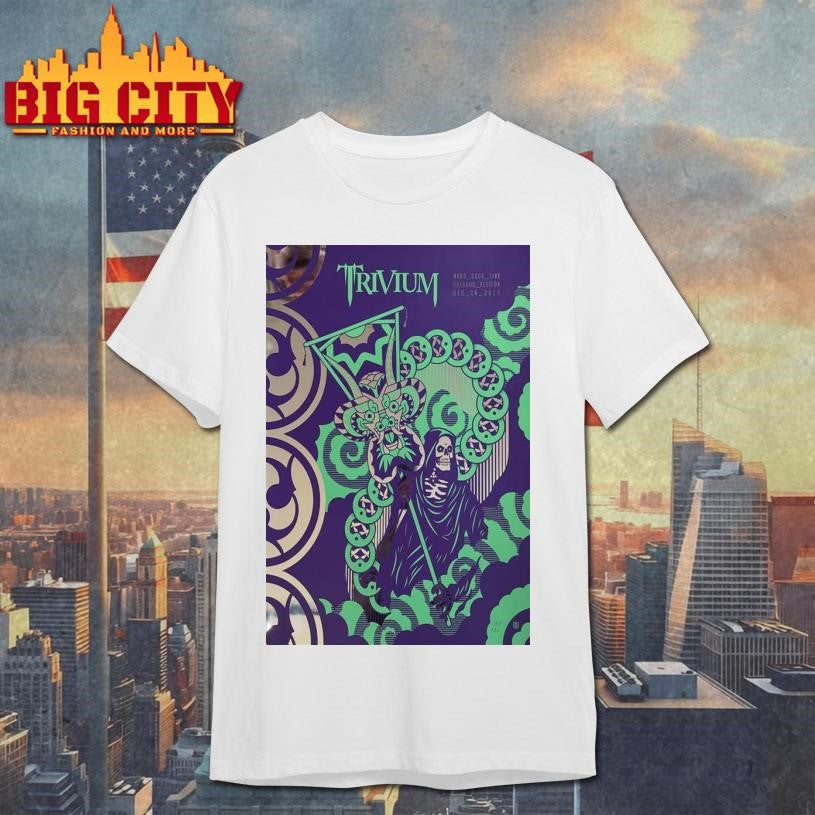Trivium Dec 14 2025 The Hard Rock Live Orlando Orlando FL Poster Shirt