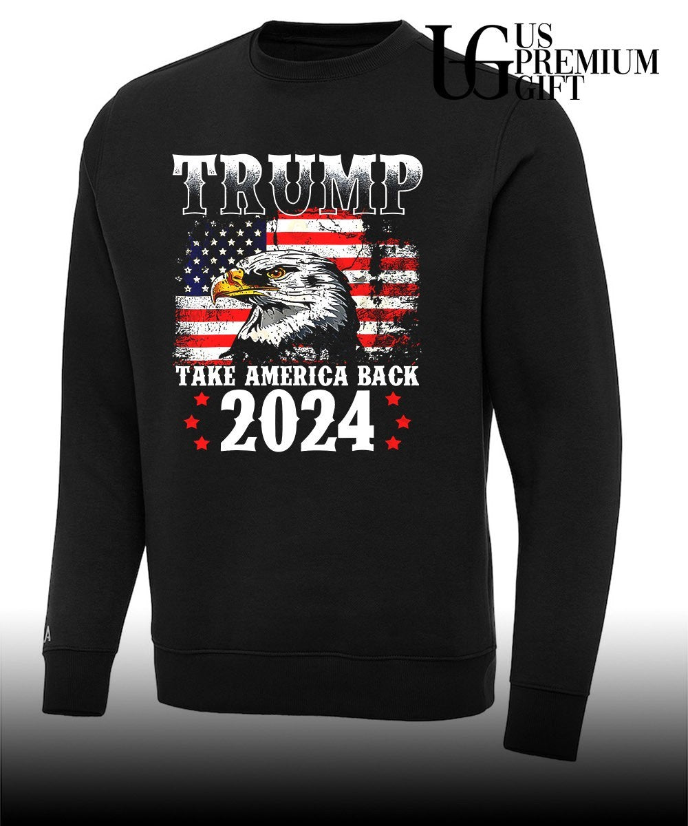 Trump 2024 Take America Back American Flag Trump shirt
