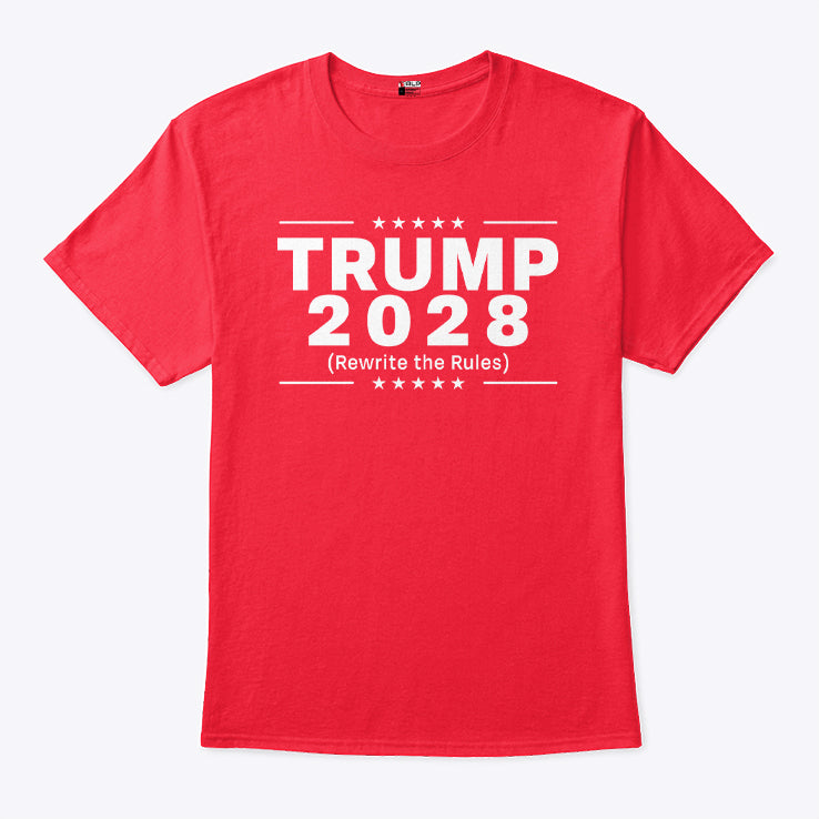 Trump 2028 Rewrite The Rules Shirt