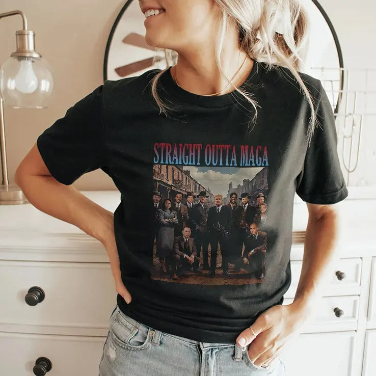 Trump Dream Team Straight Outta MAGA Shirt