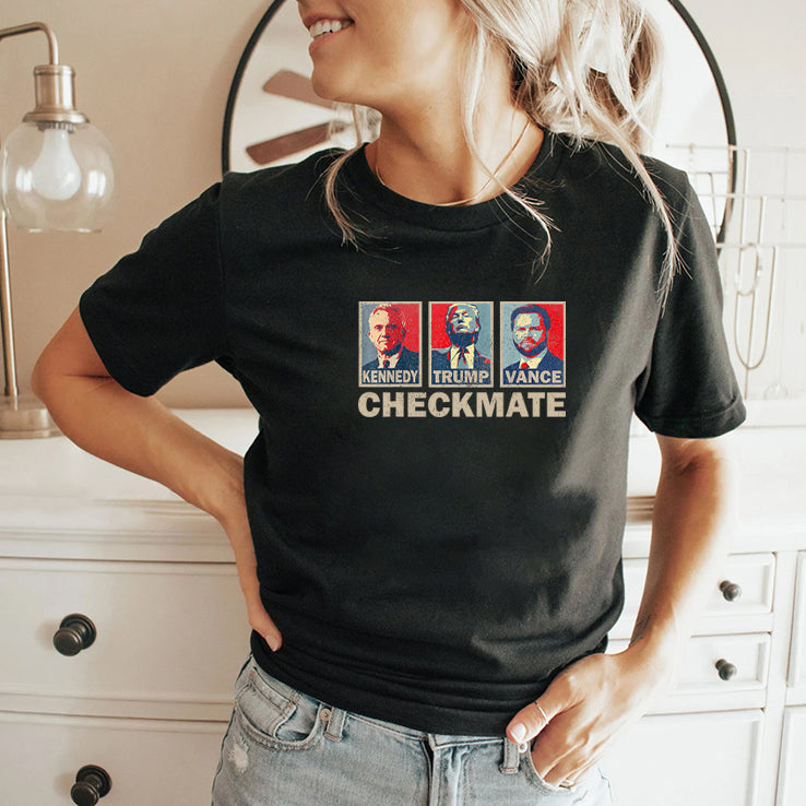 Trump Vance Kennedy Checkmate 2024 T Shirt