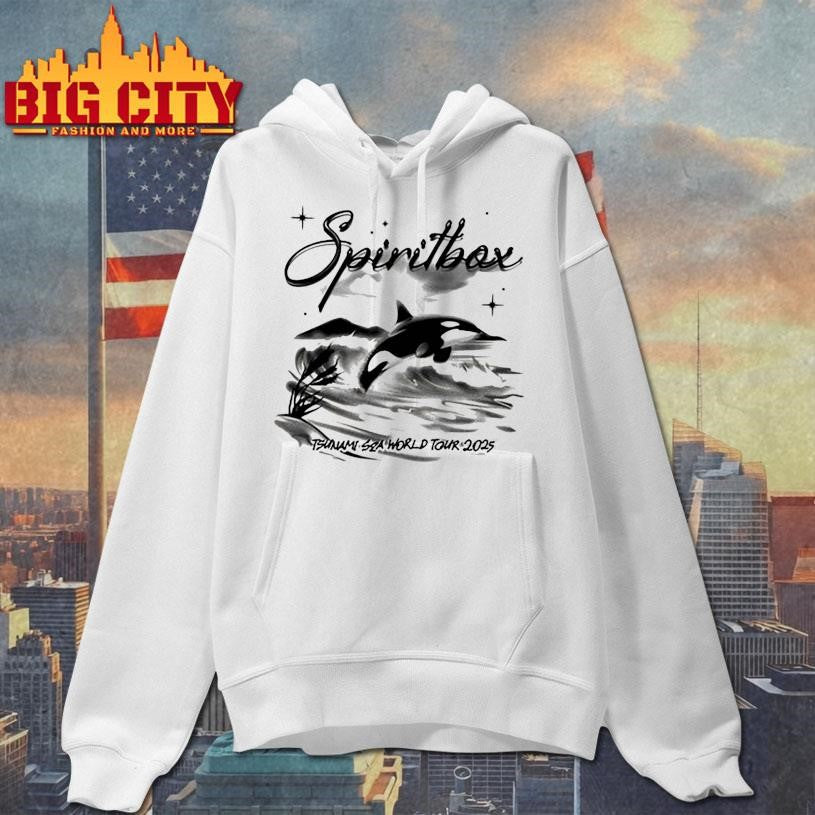 Tsunamisea Airbrush Orca White Shirt