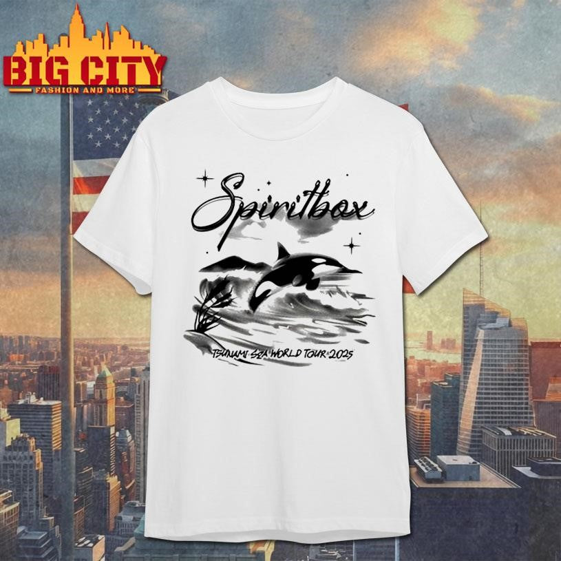 Tsunamisea Airbrush Orca White Shirt
