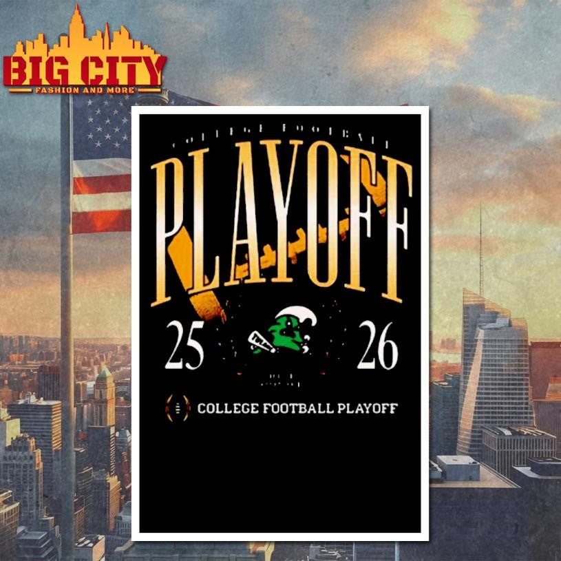 Tulane Green Wave 25 26 College Football Playoff Homefield Shirt