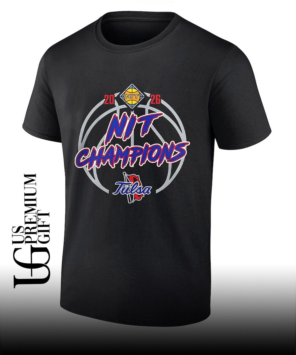 Tulsa Golden Hurricane 2026 Nit Men’s Basketball Champions shirt