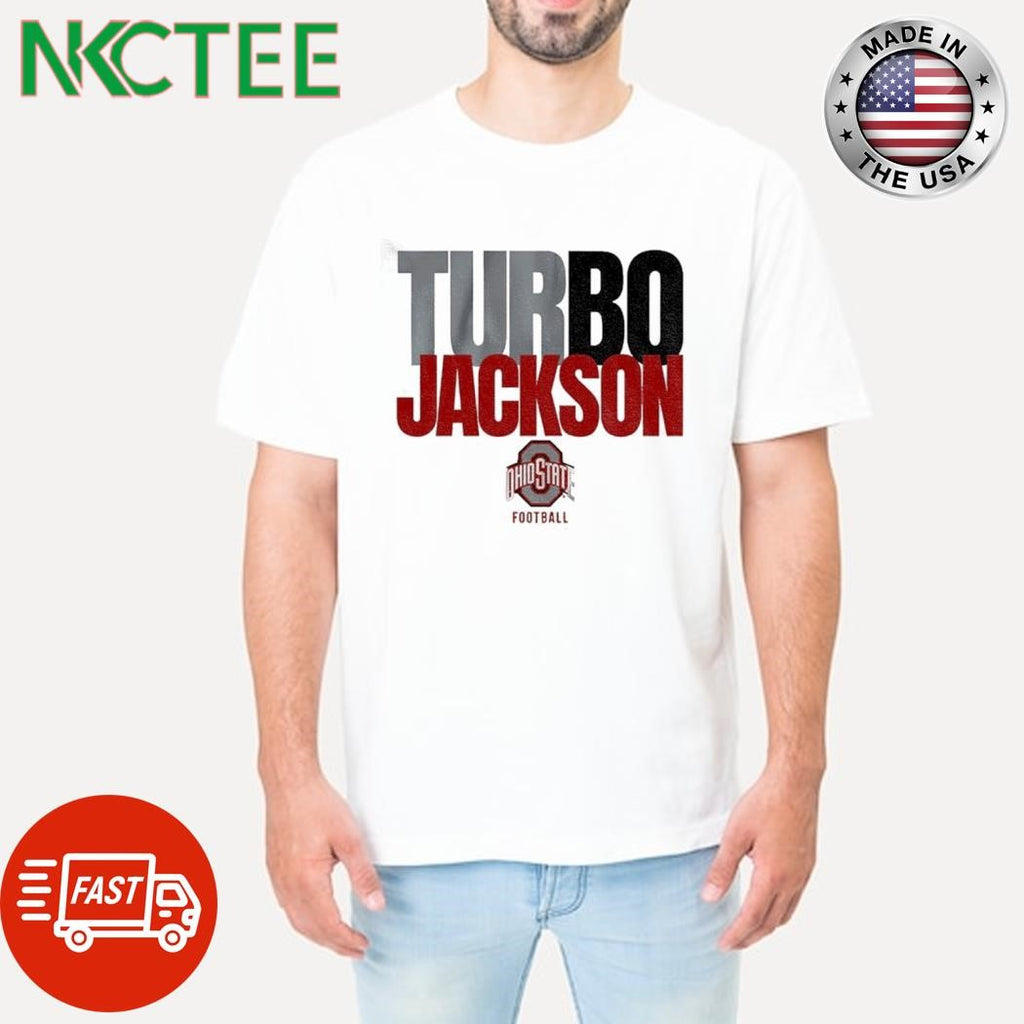 Turbo Jackson Bo Ohio State Football logo shirt