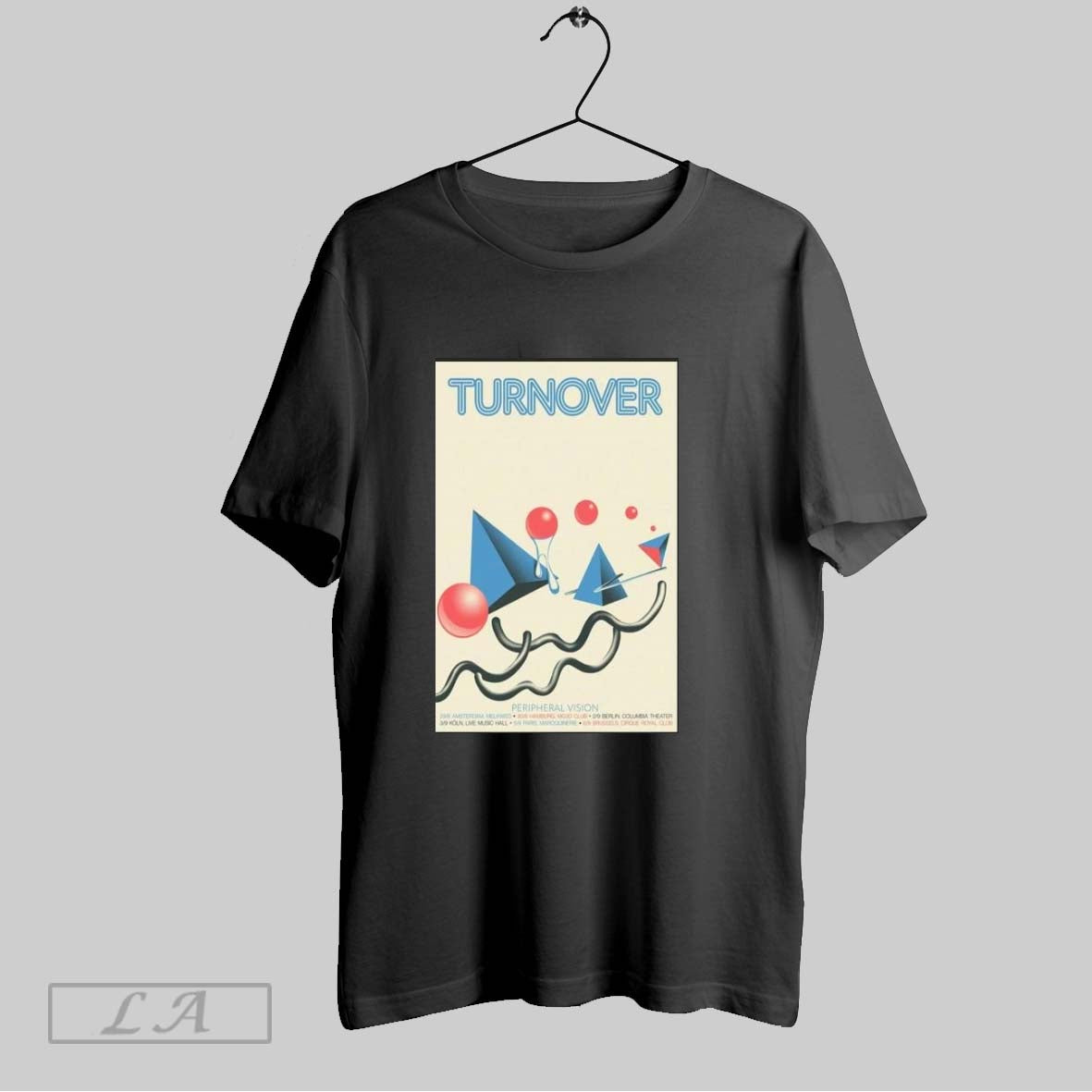 Turnover Peripheral Vision Tour 2025 Poster