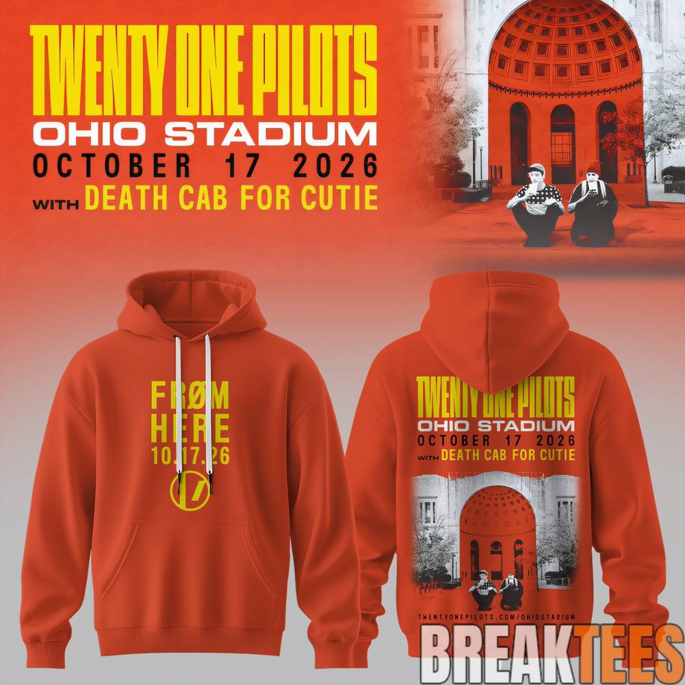 Twenty One Pilots ”From Here” The Ohio Stadium 2026 Hoodie