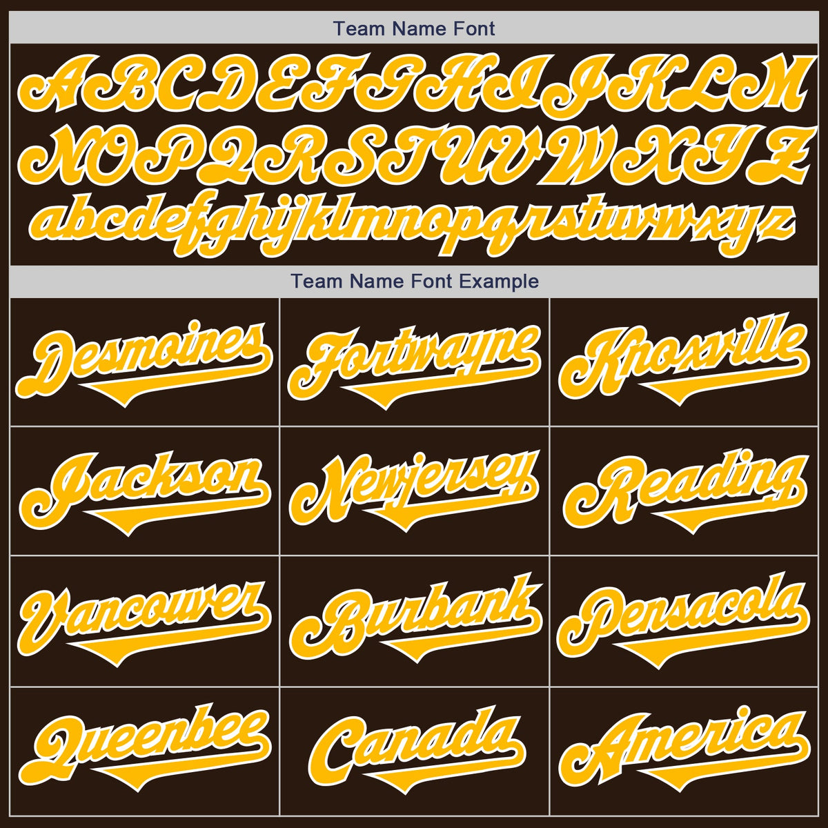 Custom Brown Gold-White Authentic Two Tone Baseball Jersey