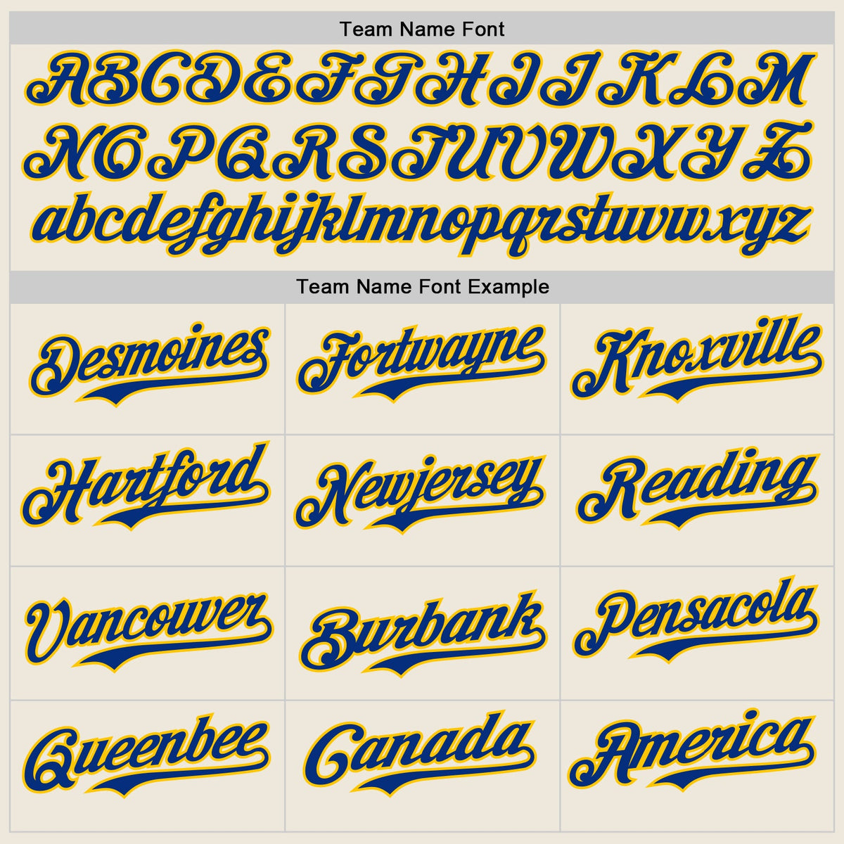 Custom Cream Royal Pinstripe Yellow Authentic Two Tone Baseball Jersey
