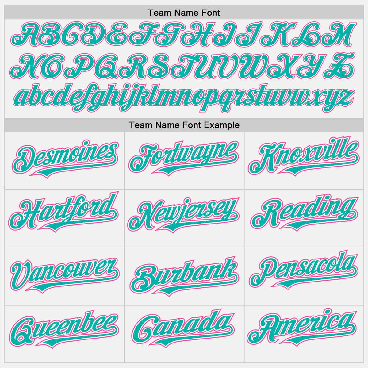 Custom White Aqua Pinstripe Pink Authentic Two Tone Baseball Jersey