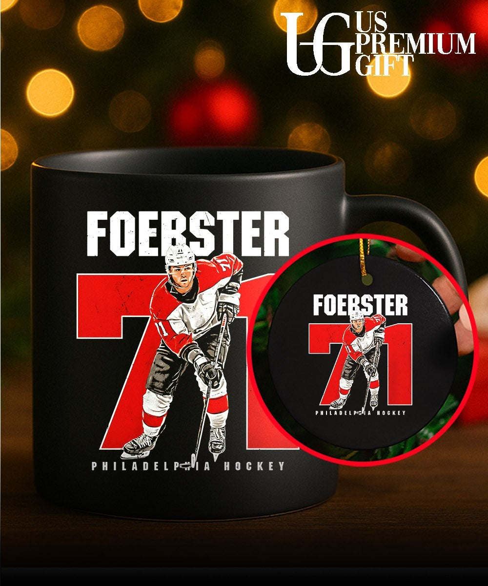 Tyson Foerster 71 player Philadelphia Flyers NHL number shirt