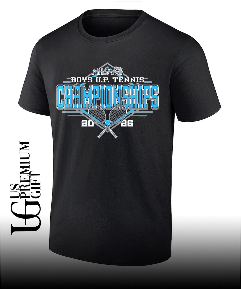U.P 2026 MHSAA Boys Tennis Championships shirt