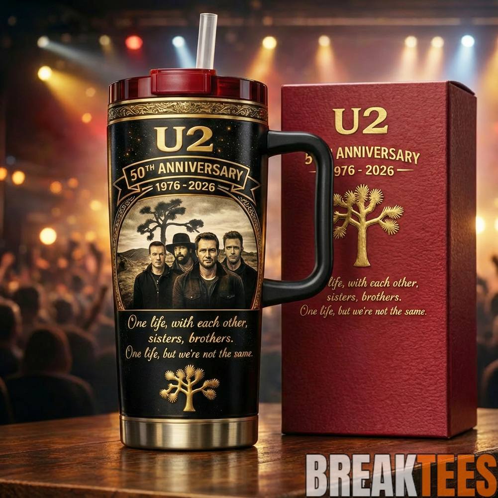 U2 Band – The Joshua Tree 50th Anniversary YETI Tumbler