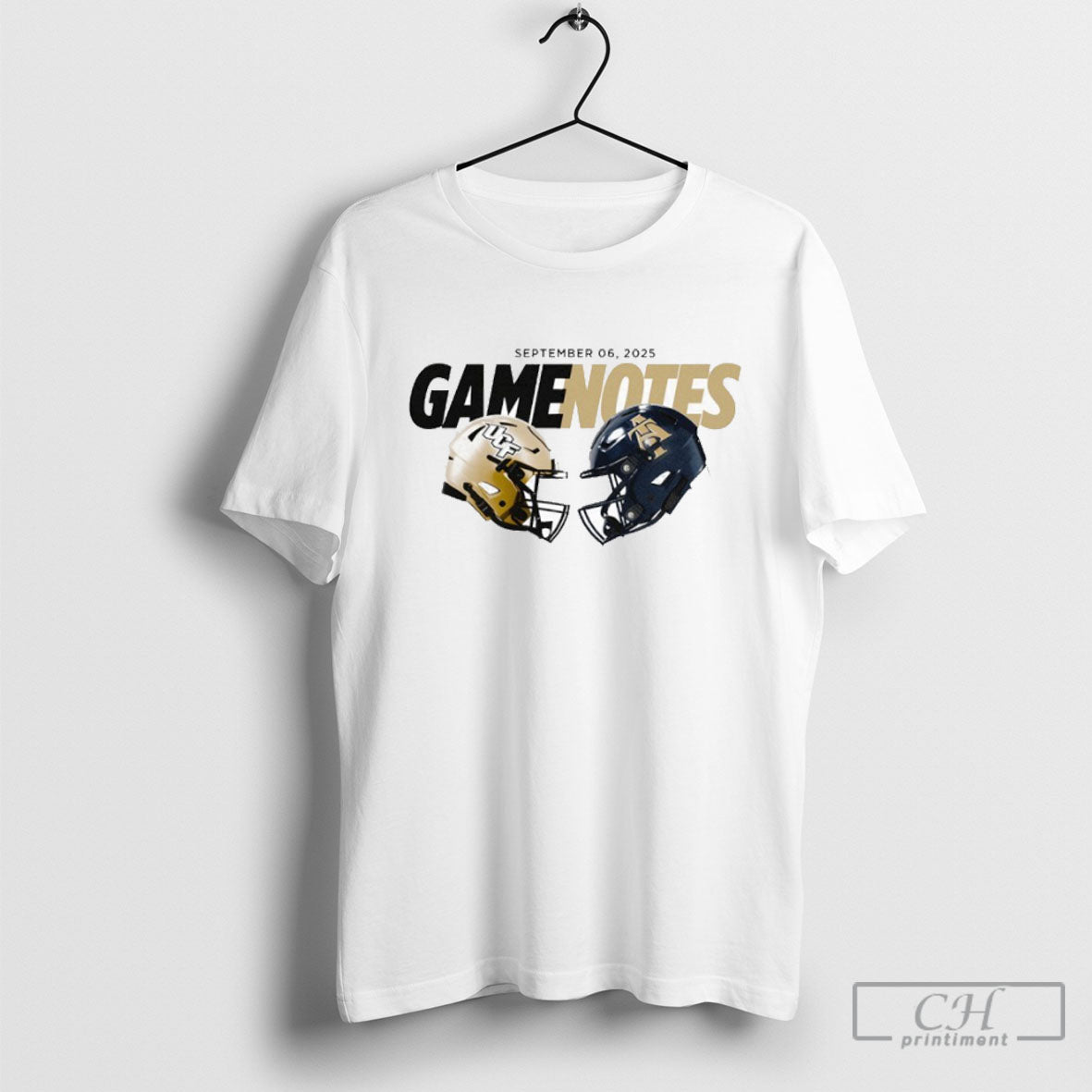 Ucf Knights Vs North Carolina At Aggies 2025 Game Notes Football T Shirt