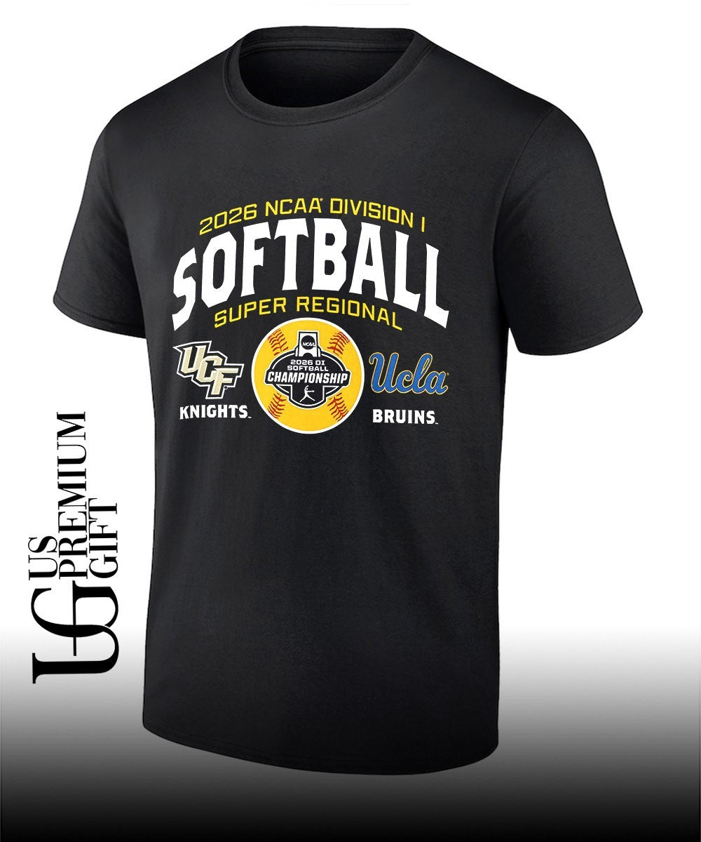 UCF Knights vs UCLA Bruins 2026 NCAA Division I Softball Super Regionals shirt