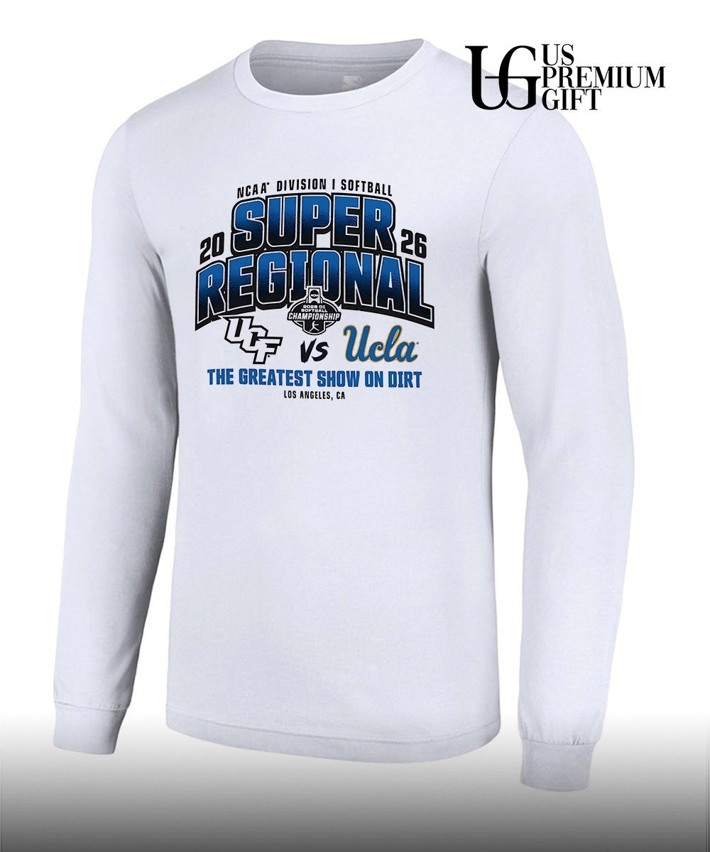 UCF Knights vs UCLA Bruins 2026 NCAA Division I Softball Super Regionals the Greatest show on Dirt shirt