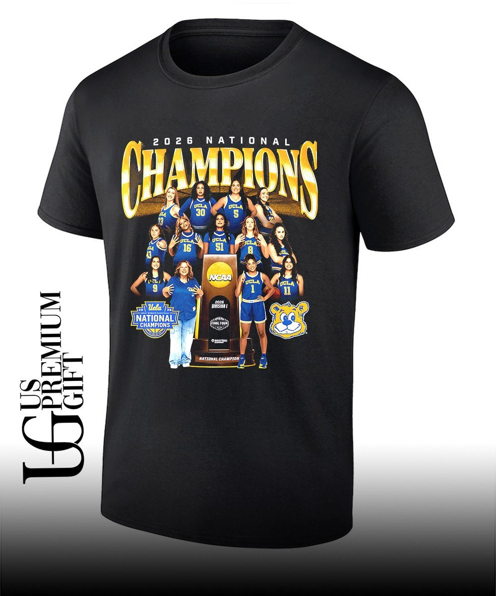 UCLA Bruins 2026 National Champions graphic shirt