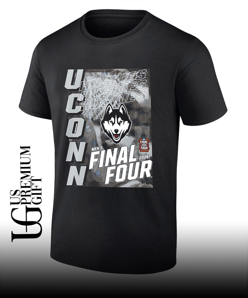 UConn Huskies 2026 NCAA Men’s Basketball Tournament March Madness Final Four shirt