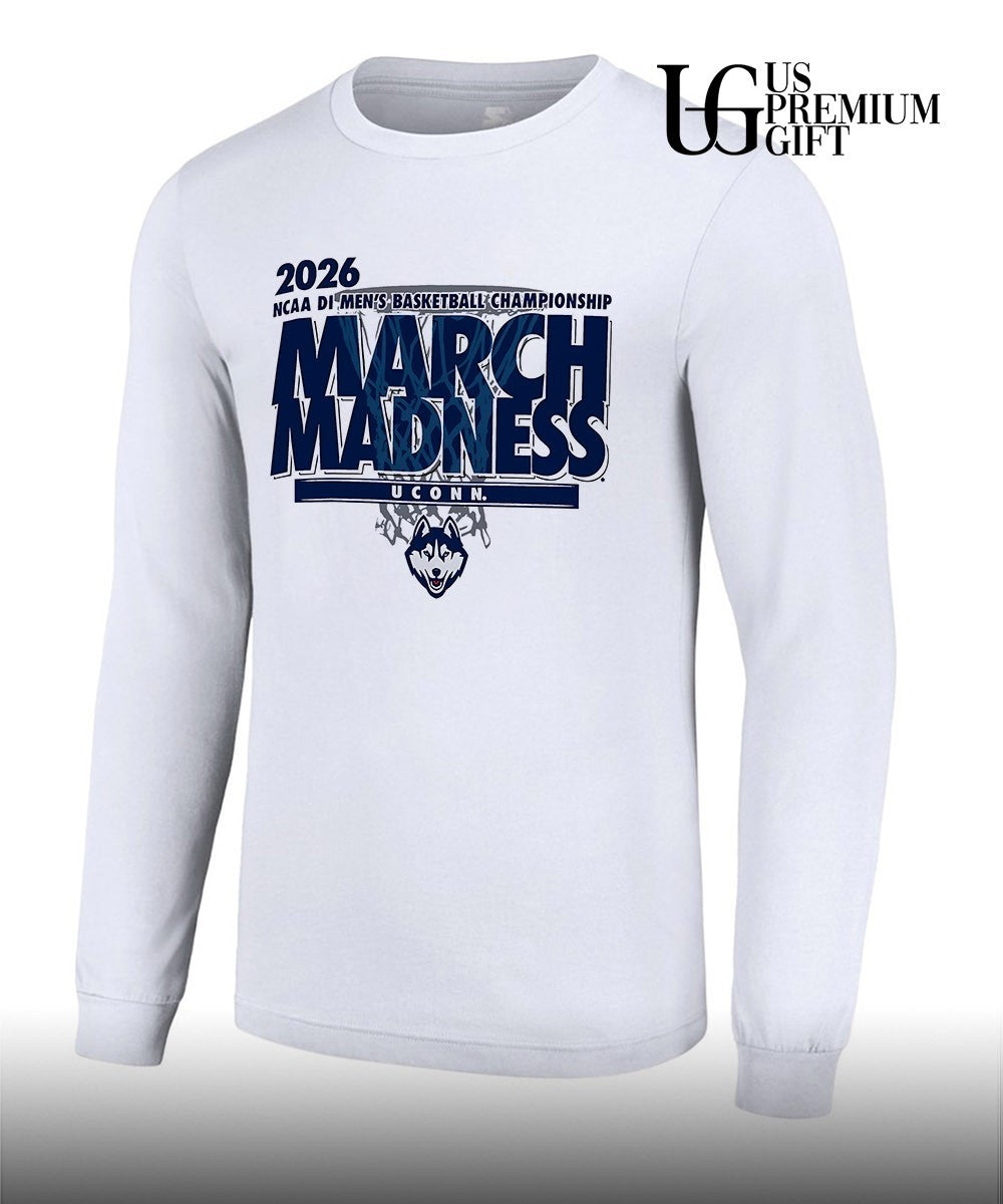 UConn Huskies March Madness NCAA D1 Men’s basketball Championship 2026 shirt
