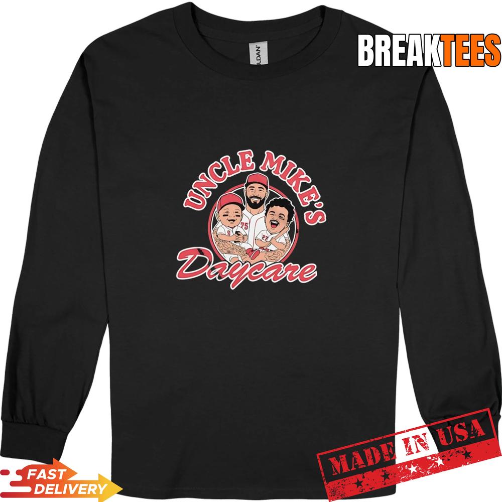Uncle Mike’s Daycare Phillies Daycare MLB Caricature T-Shirt