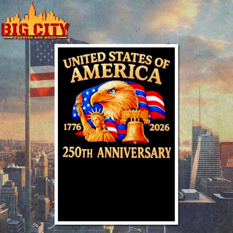 United States Of America 1776 2026 250th Anniversary Shirt