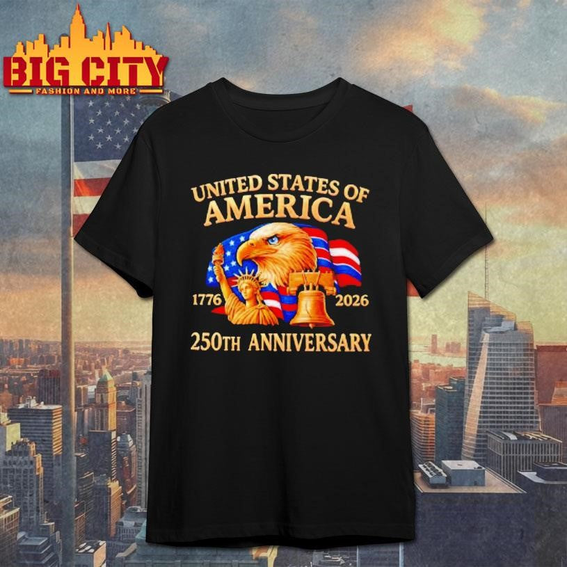 United States Of America 1776 2026 250th Anniversary Shirt