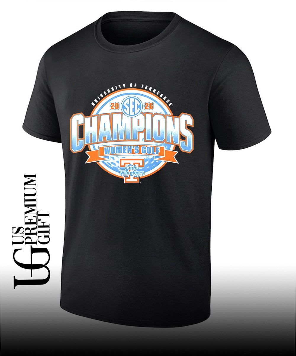University Of Tennessee Lady Volunteers 2026 Champions Women’s Golf Champions shirt