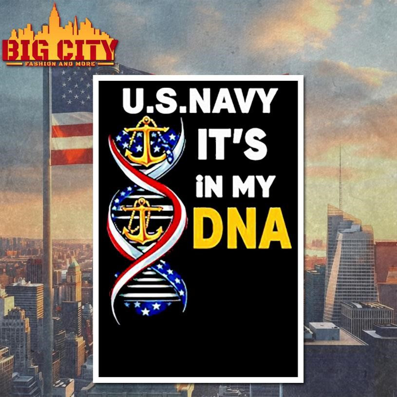 Us Navy It’s In My DNA Shirt