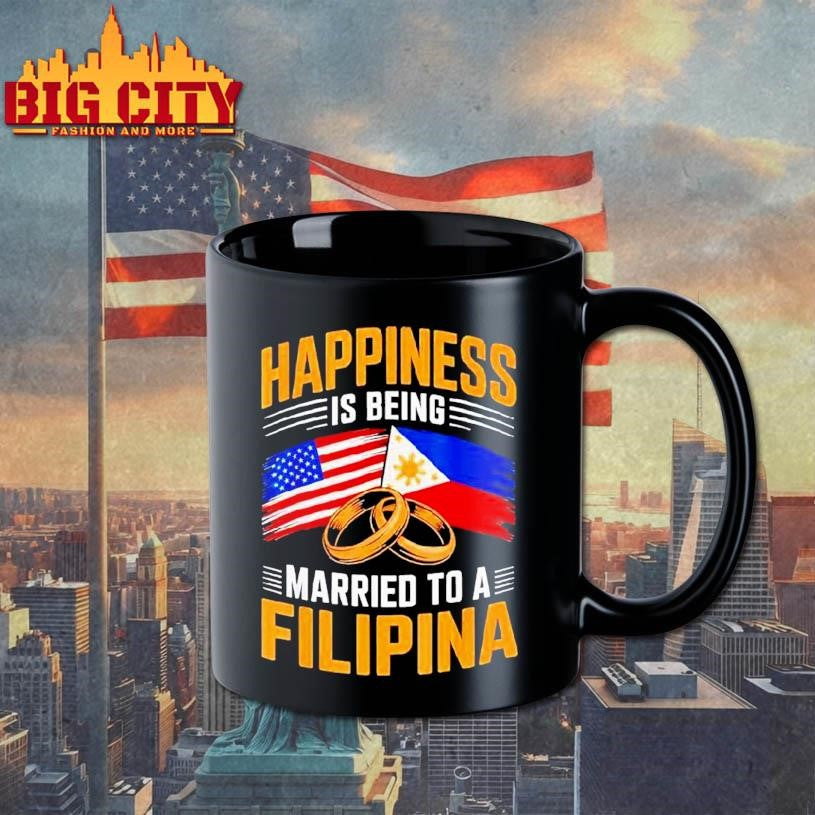 Usa Married To Filipina Pinay Filipino Country Philippines Shirt