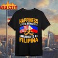 Usa Married To Filipina Pinay Filipino Country Philippines Shirt