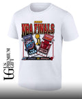 Utah Jazz vs Chicago Bulls 1998 NBA Finals dueling vintage shirt