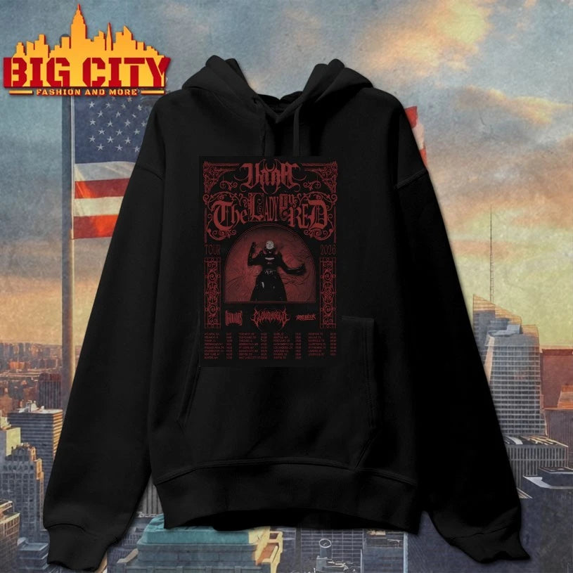 Vana The Lady In Red 2026 Tour Poster shirt