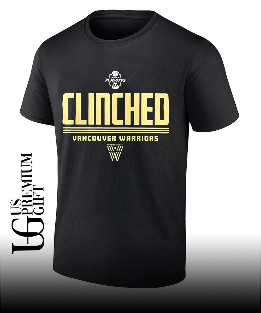Vancouver Warriors Clenched NLL 2026 Playoffs shirt