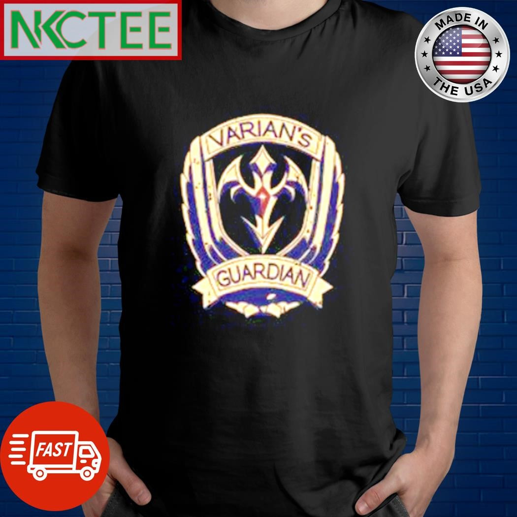 Varian’s Guardian guide Yu-Gi-Oh! shirt