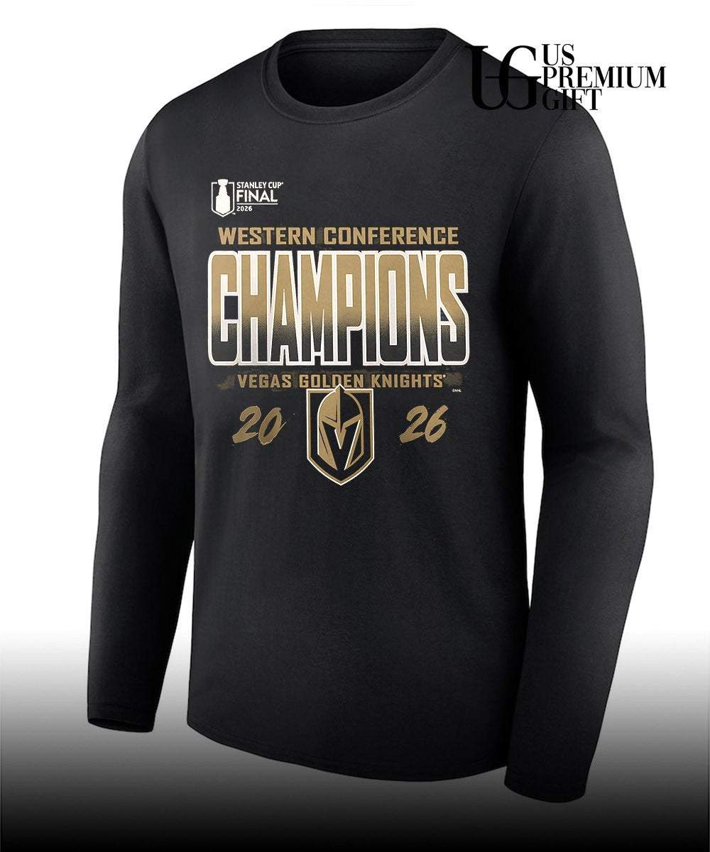 Vegas Golden Knights 2026 NHL Western Conference Champions Locker Room shirt