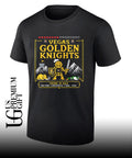 Vegas Golden Knights 2026 Western Conference Final Pixelated Knight shirt