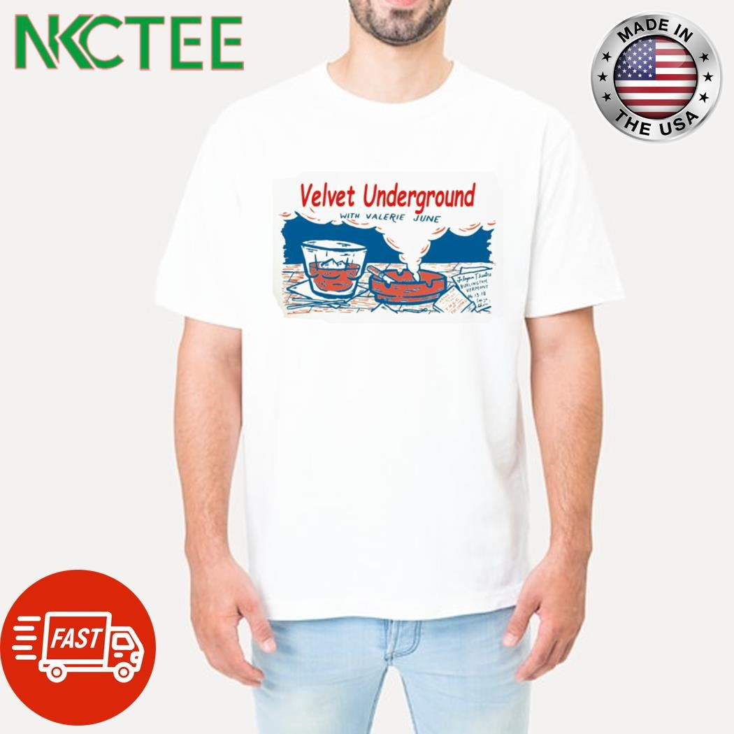 Velvet underground with valerie june shirt