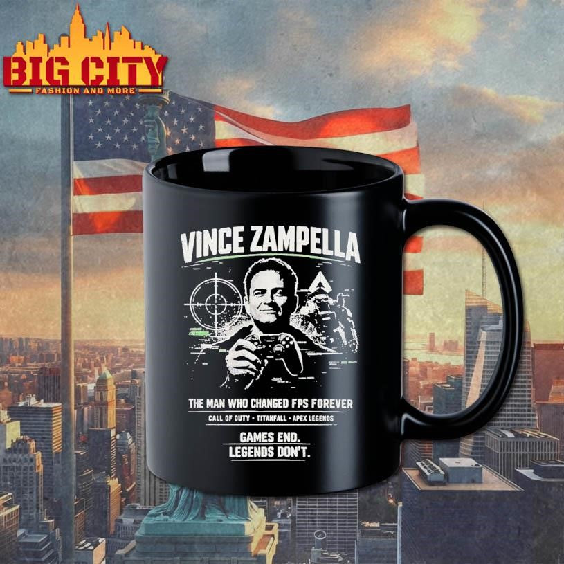 Vince Zampella The Man Who Changed Fps Forever Shirt