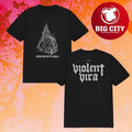 Violent Vira Burn Me Church Two Sided Shirt