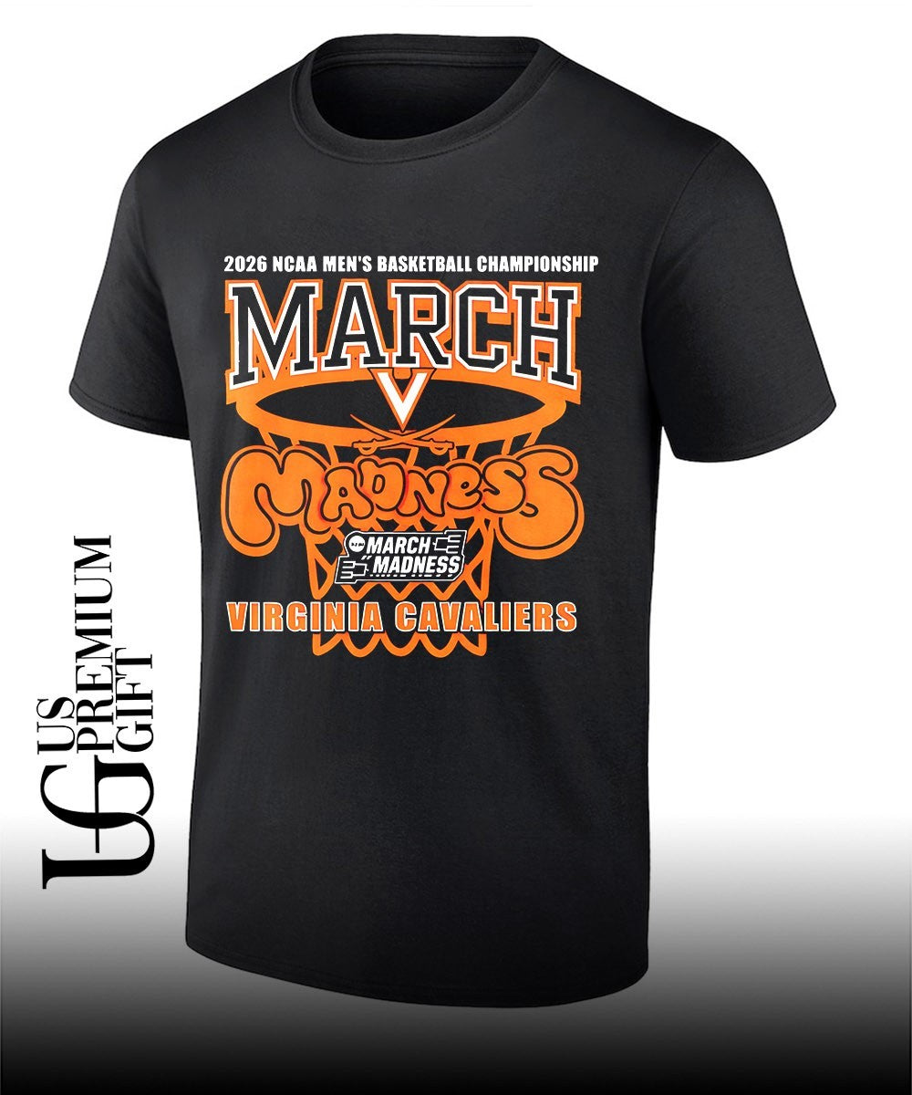 Virginia Cavaliers 2026 March Madness NCAA Men’s Basketball Championship shirt